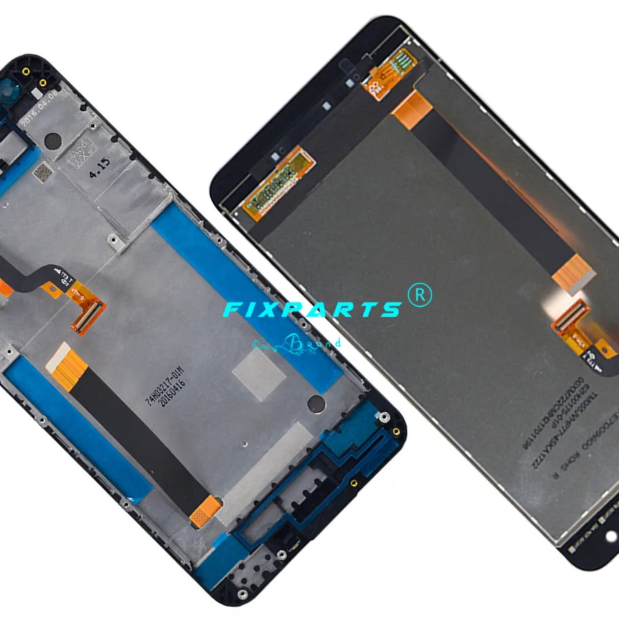 Black 5.5 For HTC Desire 825 LCD 10 Lifestyle Display Touch Screen Digitizer Assembly With Frame Replacement For HTC 825 LCD (3)