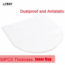 LEORY 50 шт. 1" Lp виниловые пластинки внутренний мешок Lp защита хранения для проигрывателя Cd виниловых пластин аксессуары 30,6 см* 30,8 см