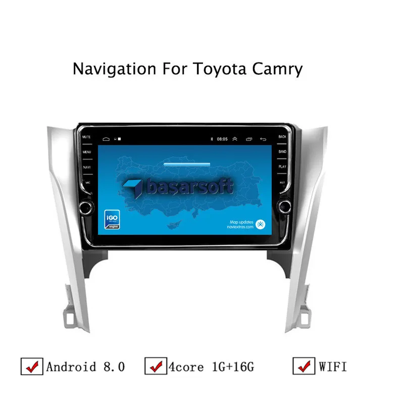 10 1 &quotAndroid 8 автомобиля gps навигации для Toyota Camry 2012 2013 2014 Автомобиль Радио Стерео