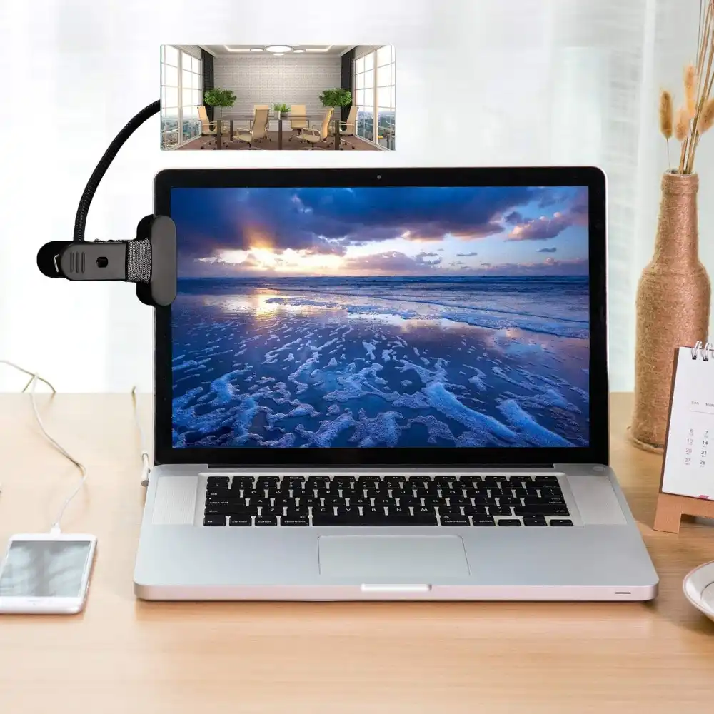 Slingifts Free Ship Clip On Cubicle Mirror Computer Rearview