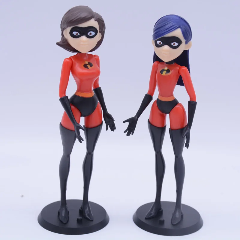 6 шт./лот Суперсемейка 2 Супермен Дэш Парр Джек Парр Elastigirl ПВХ персонажи экшн-игрушки вечерние сувениры для детей вечерние подарки