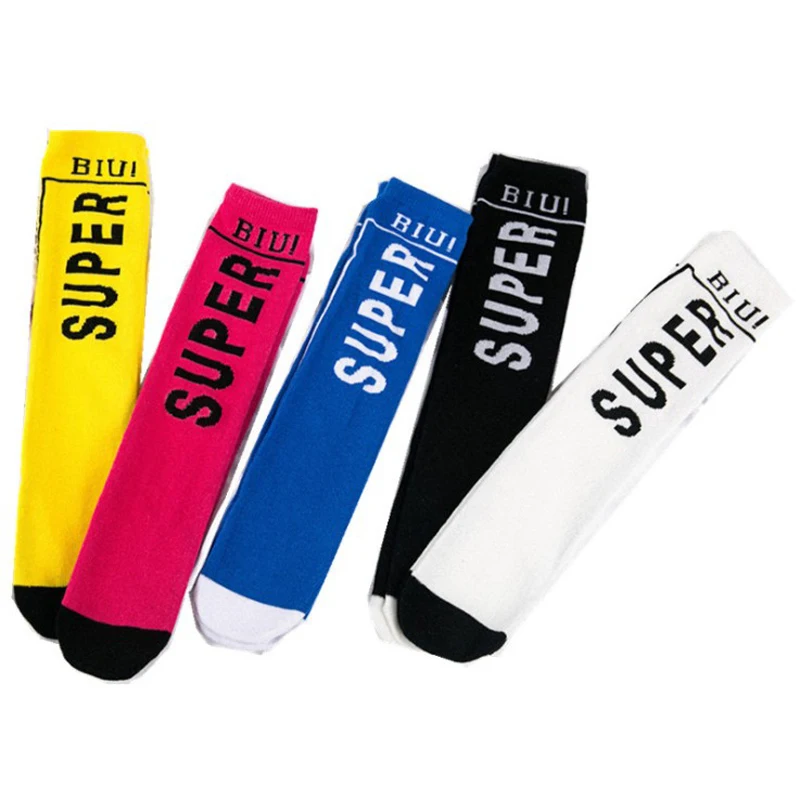 1 пара, осенне-зимние детские футбольные спортивные носки, защитные Хлопковые гольфы для мальчиков и девочек, теплые носки для катания на коньках, 5 цветов