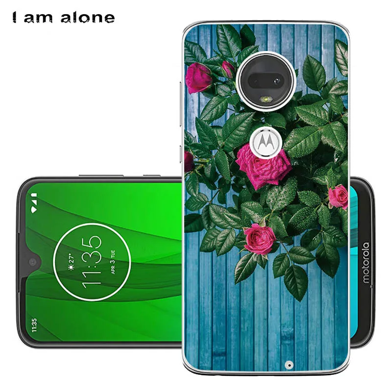 Чехлы для телефонов I am alone для Motorola Moto G7 G7 Play G7 power Solf из ТПУ, модные милые Чехлы для Moto G7 - Цвет: Solf TPU HH19