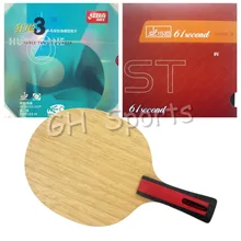 T 61second 3004 Shakehand с DHS Нео Hurricane3 и 61second с небольшой Бесплатный чехол длинная FL