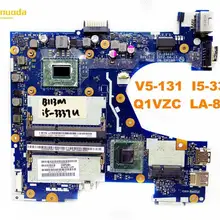 Оригинальная материнская плата для ноутбука ACER V V5-131 I5-3337U Q1VZC LA-8941P протестирована