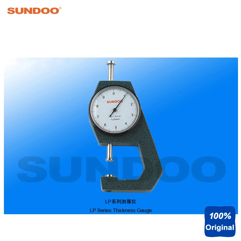 Sundoo LP-4010 аналоговый указатель кожаный толщиномер метр