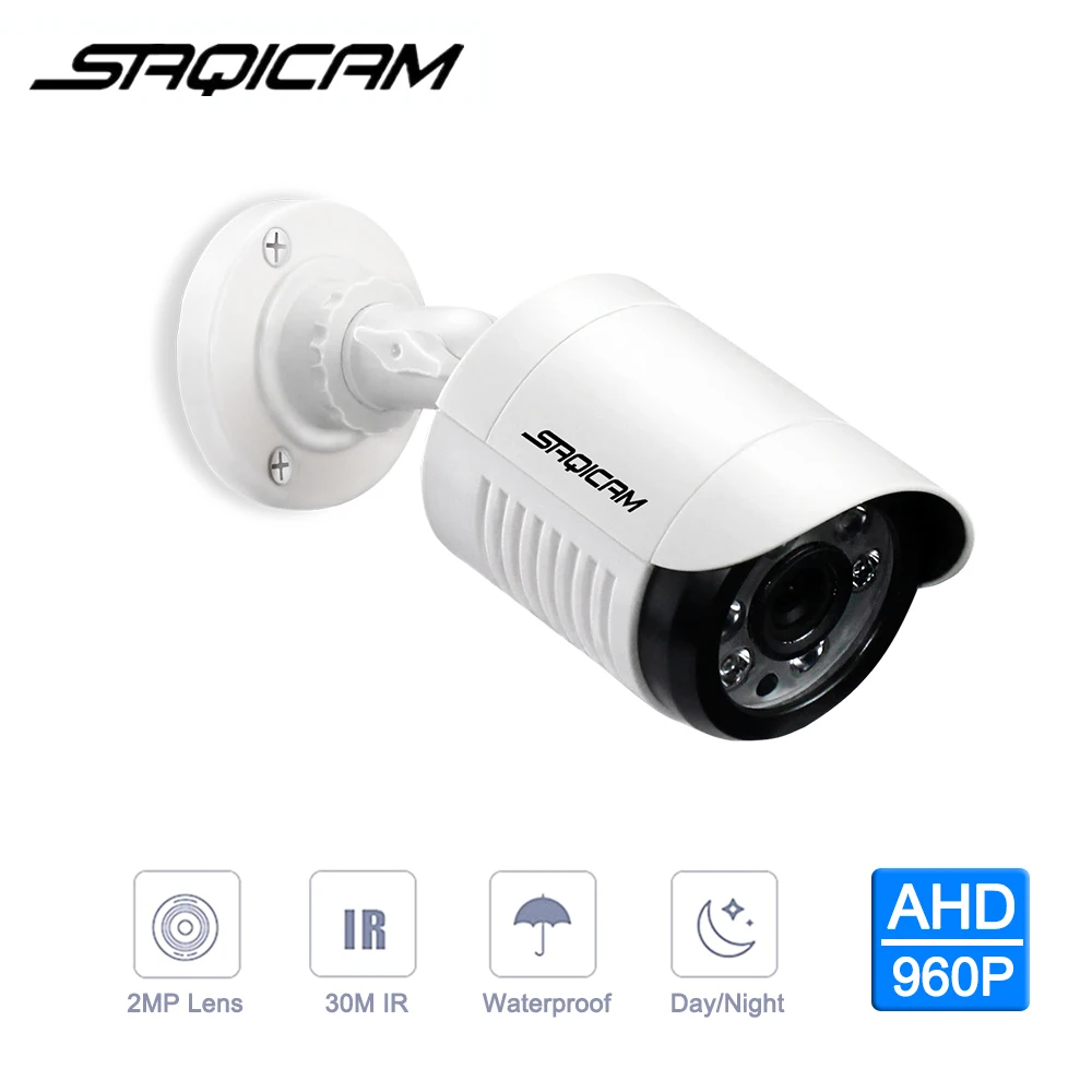 Saqicam 4CH 960 P CCTV камера системы 1080N видеонаблюдения Видео регистраторы DVR комплект 1