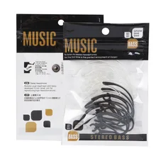 10 шт. 6 мм Bluetooth наушники аксессуары ушной крючок зажим петли гарнитура ушной крючок Черный Сменный ушной крючок зажим для ушной петли