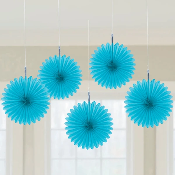 Mixed Sizes 6/8/10/12/14/16inch Tissue Paper Fans Pinwheels Hanging Paper Flowers Wedding Birthday Party Baby Shower Decoration