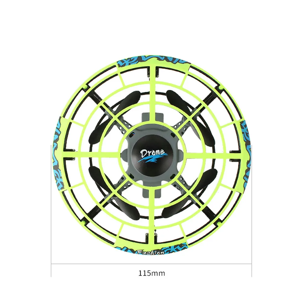 Рук Летающий НЛО Вертолет игрушка ручной интеллигентая(ый) индукции беспилотный Радиоуправляемый летательный аппарат-Квадрокоптер на дистанционном управлении Вертолет Дистанционное Управление игрушки для детей