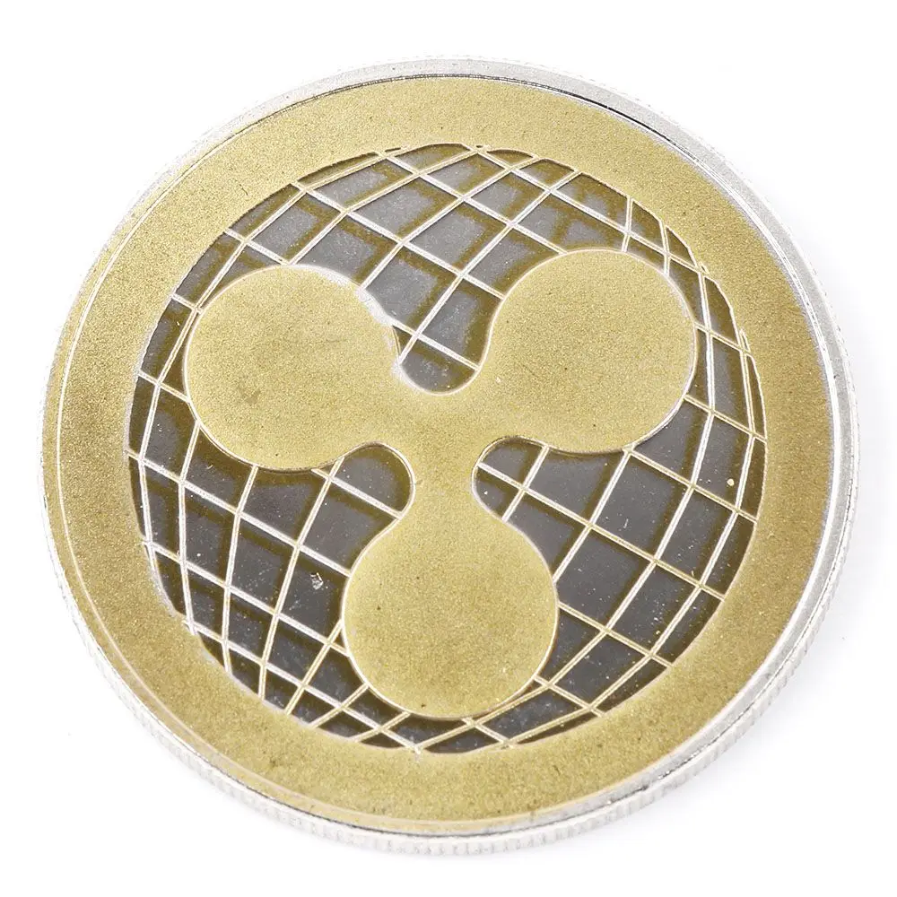 Золотые и серебряные монеты памятные круглые коллекторы XRP физические цифровой