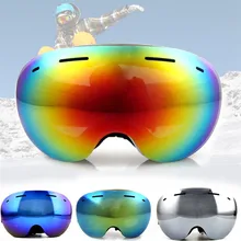 Triclicks 4 цвета лыжные очки двойные противотуманные большие Лыжные маски очки для катания на лыжах мужские и женские зимние сноуборд очки Новые