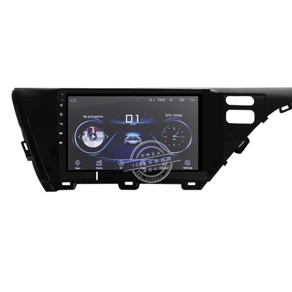Flash Deal HANG XIAN 10.1" Quadcore Android 8.1 Car radio stereo for Toyota Camry 2018 car dvd player GPS navigation car audio WIFI 1