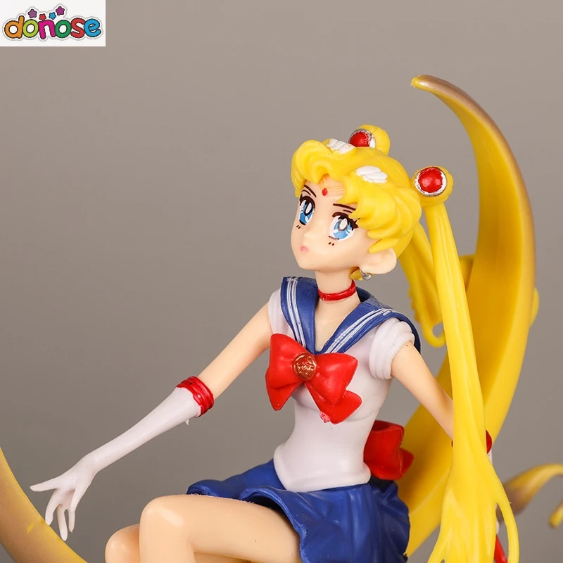Экшн фигурка Sailor Moon Tsukino Usagi ПВХ украшение для торта коллекция девочек модель