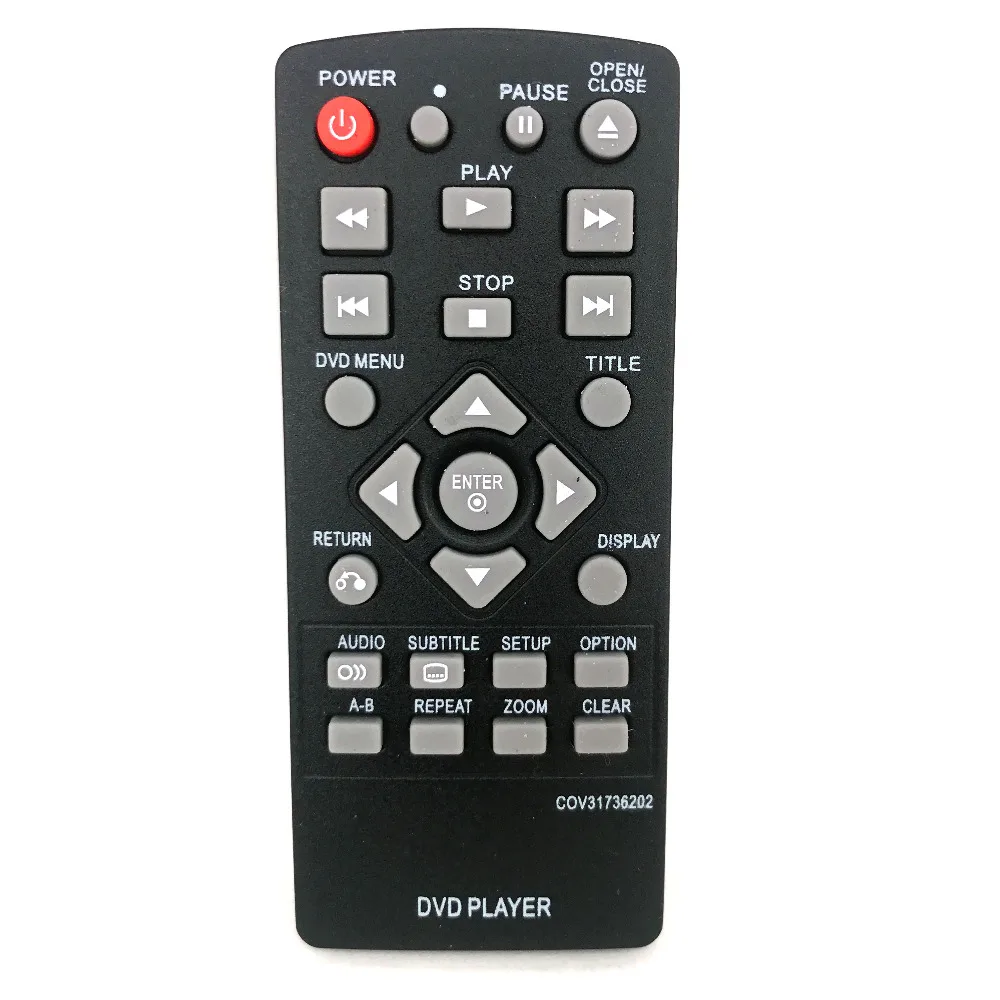 Новый пульт дистанционного управления для DVD плеера LG COV31736202 подходит DP132