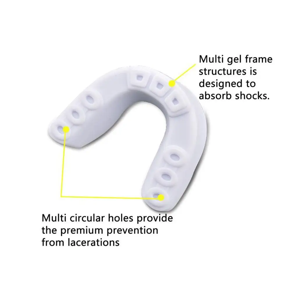 Спорт Рот гвардии EVA зубы протектор Дети молодежи мундгард зуб защитный Ортез для Баскетбол регби для бокса и карате