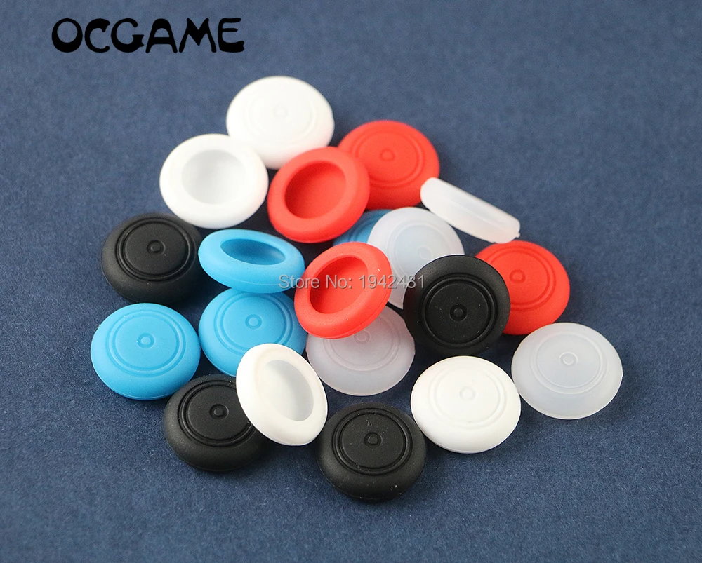 10Pcs Silicone Thumb Analog Sticks Caps Grips Per Switch Ns Nx Joy Con Controller Cover Accessori Di Gioco