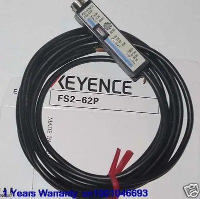 

DHL/EUB 5pcs Original for KEYENCE FS2-62P FS262P Fiber Optic Sensor Amplifier New 15-18