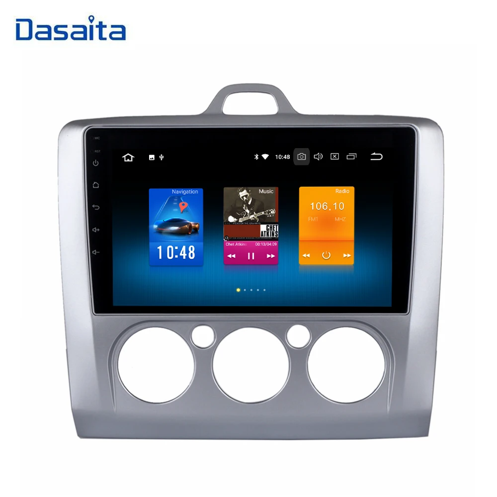 Flash Deal 9" ips Android 9.0 Car multimedia player For ford Focus 2 2004-2011 autoradio stereo with 8-Core 4Gb +32Gb built-in GPS wif 1