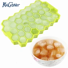 Силиконовая форма для льда в форме сот, форма для льда, форма для приготовления льда, кухонный инструмент для лета