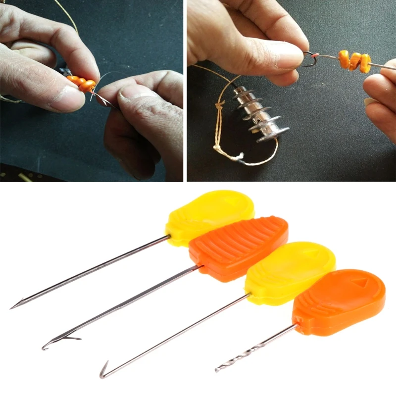 

Carp Fishing Splicing Needle Baiting Hook Drill Rig Making Tool Accessories New