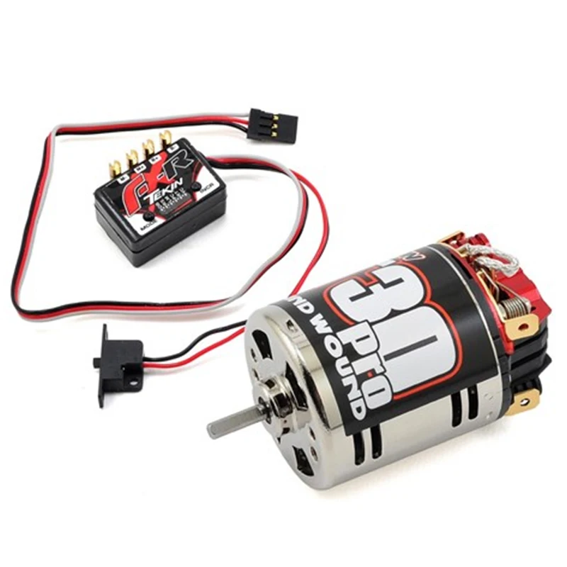 

Free shipping Tekin FXR competition class climbing with brush set electric 30T hand winding motor with brush motor TT2100 Rc car