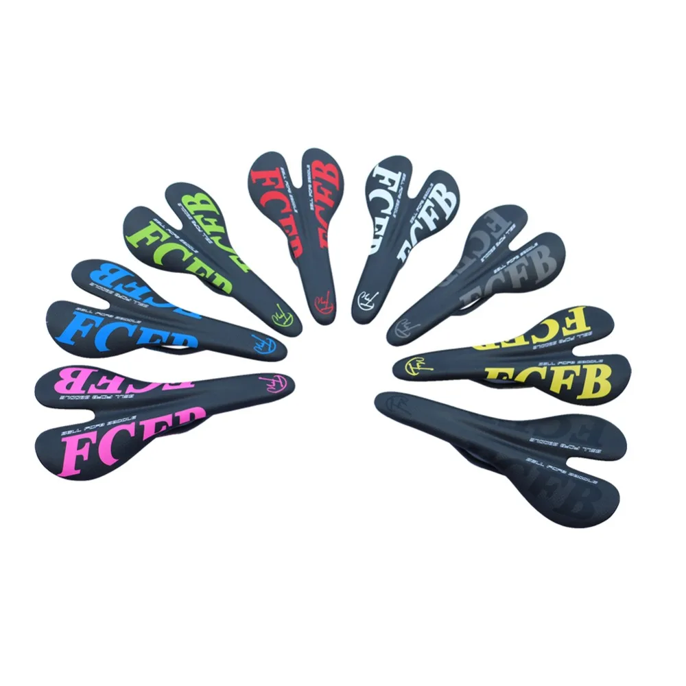 

free shipping  2016 FCFB FW 3k matt saddle  8 color  full carbon road bike mountain bike seat saddle  weight 110g  bike parts