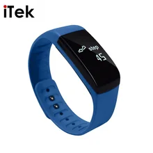 TK42C Smart Bracelet Bluetooth 4.0 Fitness Tracker Health Wristband Sleep Monitor OLED Screen Watch for iOS Android pk fitbits
