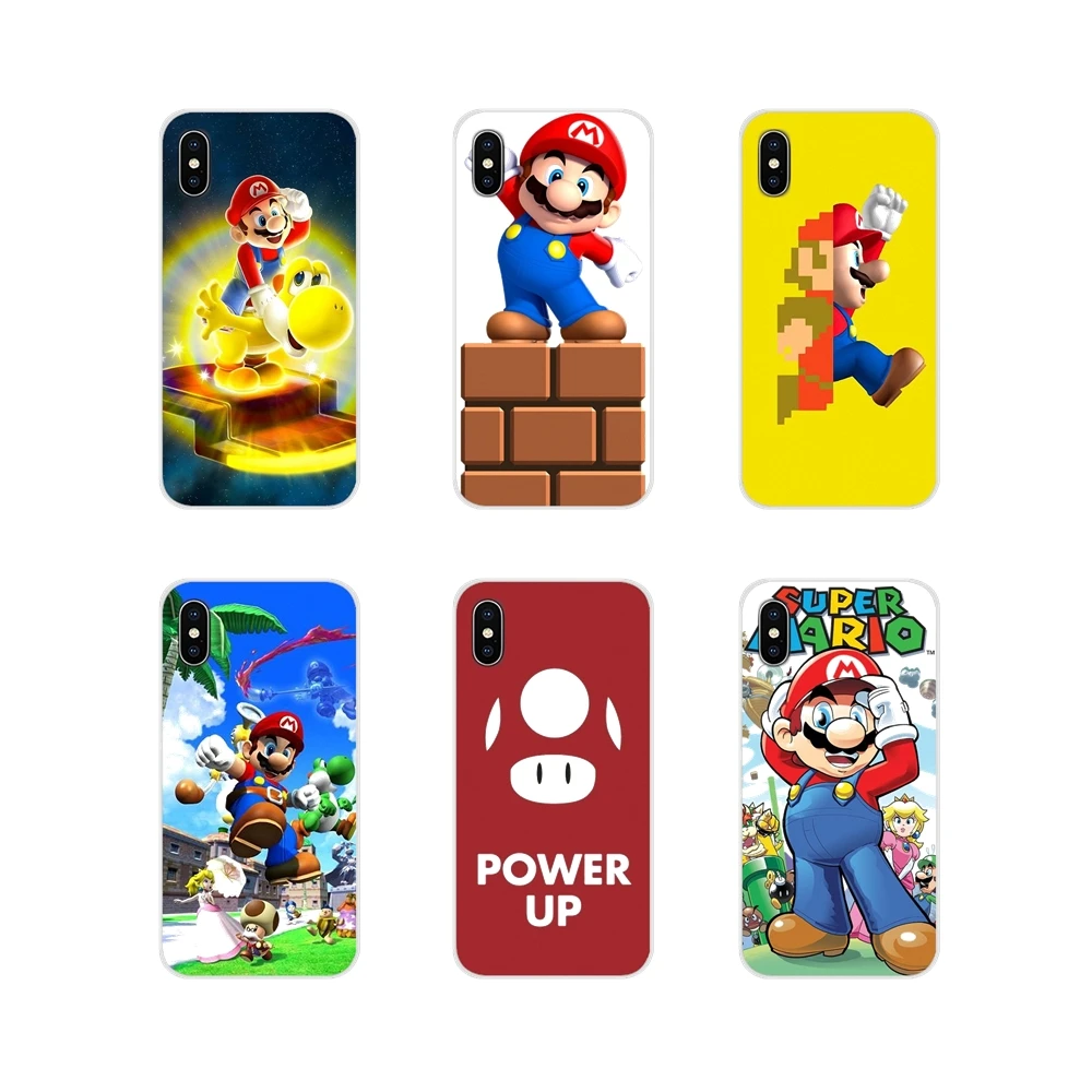 

For Xiaomi Redmi 4A S2 Note 3 3S 4 4X 5 Plus 6 7 6A Pro Pocophone F1 Super Mario Bros Accessories Phone Shell Covers