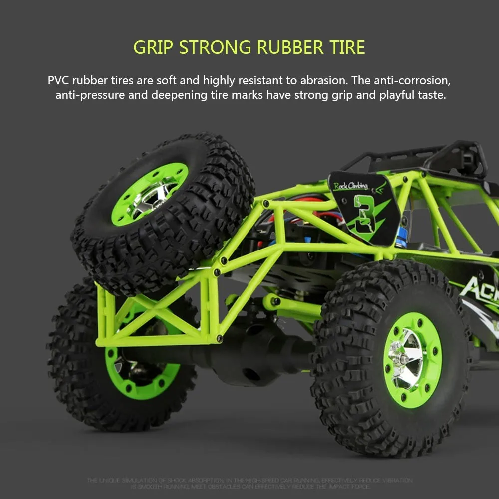 Оригинальные игрушки Wltoys 12428 RC скалолазание 1/12 Масштаб 2 4 г 4WD автомобиль с