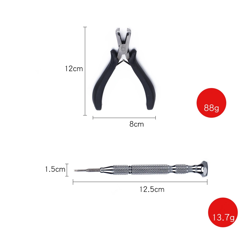 Плоскогубцы для очков без оправы, набор для ремонта очков без оправы, матовые плоскогубцы+ 10 отверток, упаковка