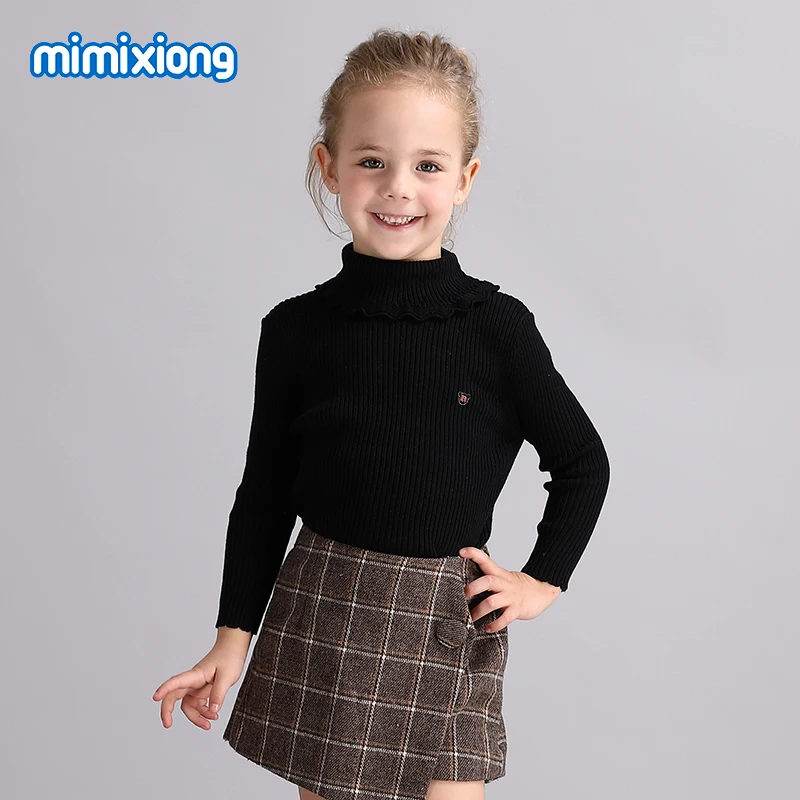 Goedkoop 2018 Candy Kleur Meisje Truien Mode Katoen Gehaakte Kinderen Truien Slim Kinderkleding Herfst Bovenkleding Truien Lente