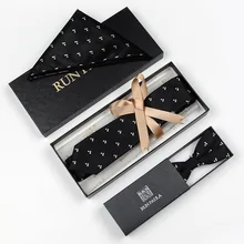 Мода 3 шт./компл. галстук-бабочка карман квадратный Жених джентльмен набор галстуков мужской подарок гравата, тонкий набор галстуков со стрелками