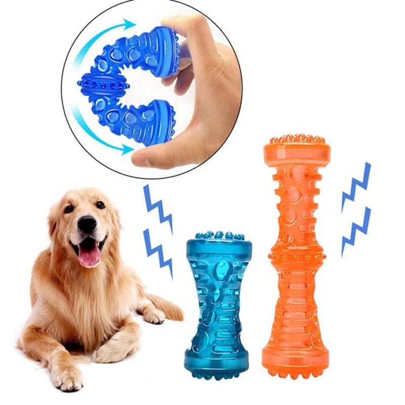 

Dog Toy Interactive Rubber Rods Pet Dog Cat Puppy ElasticityTeeth Rod Dog Chew Toys Tooth Cleaning Rods Toys For Dogs