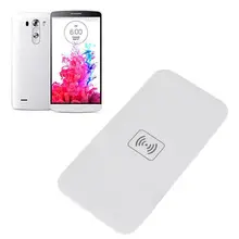 Лучшая цена Белый Qi Беспроводной Зарядное устройство зарядного устройства для LG G3 D851 D850 D855 F400 F460