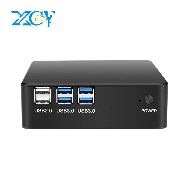 

XCY X35 Mini PC Computer Intel Core i7 6498DU i5 6198DU Windows 10 DDR4 RAM HD Graphics 510 4K UHD HDMI VGA WiFi Minipc NUC