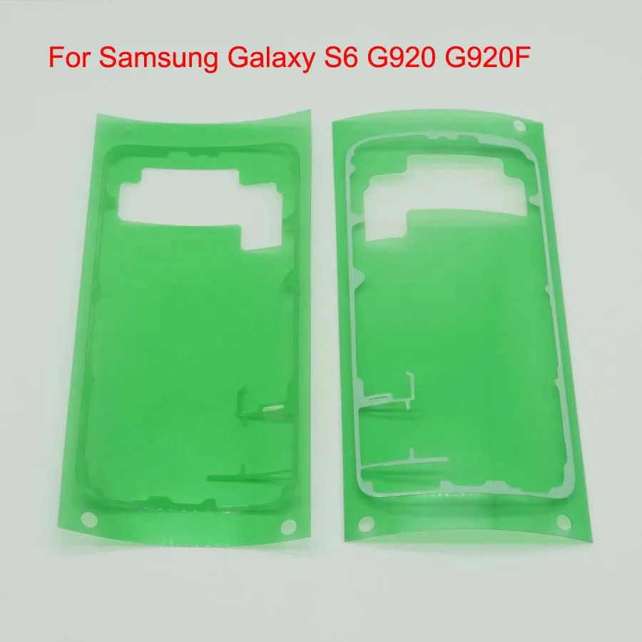 

100pcs/lot For Samsung Galaxy S6 G920 G920F Original Housing Sticker Rear Back Battery Cover Door Adhesive Glue Tape
