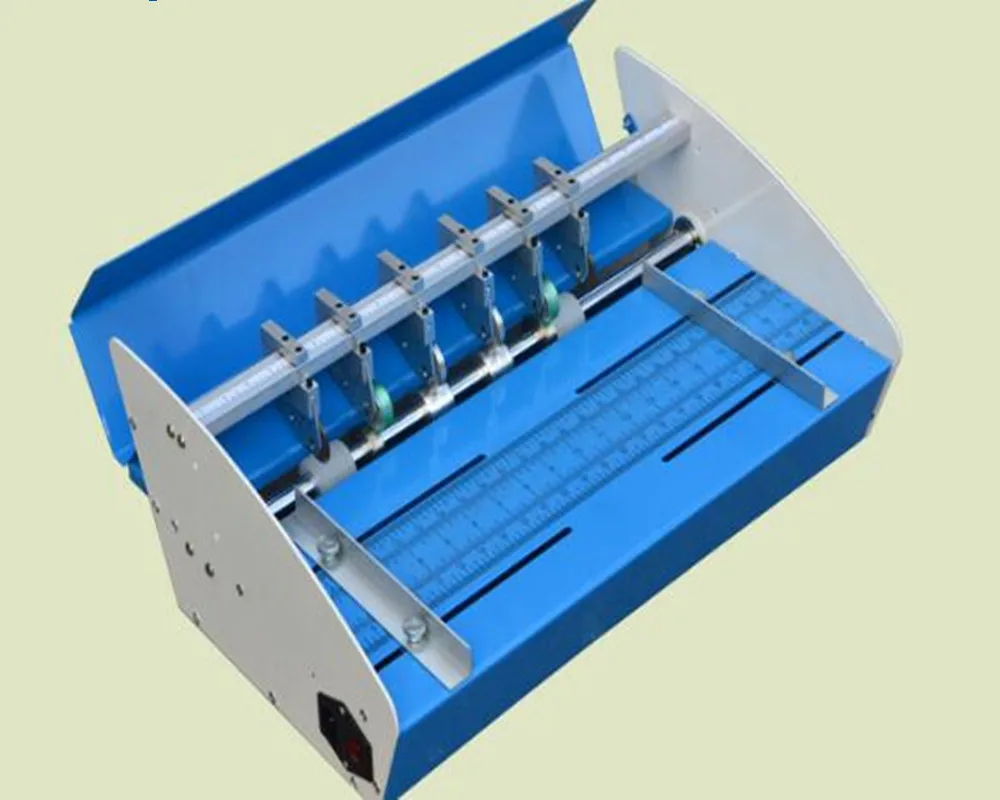 Blue New 18inch 460mm Electric Creaser Scorer Perforator 3 in1 combo