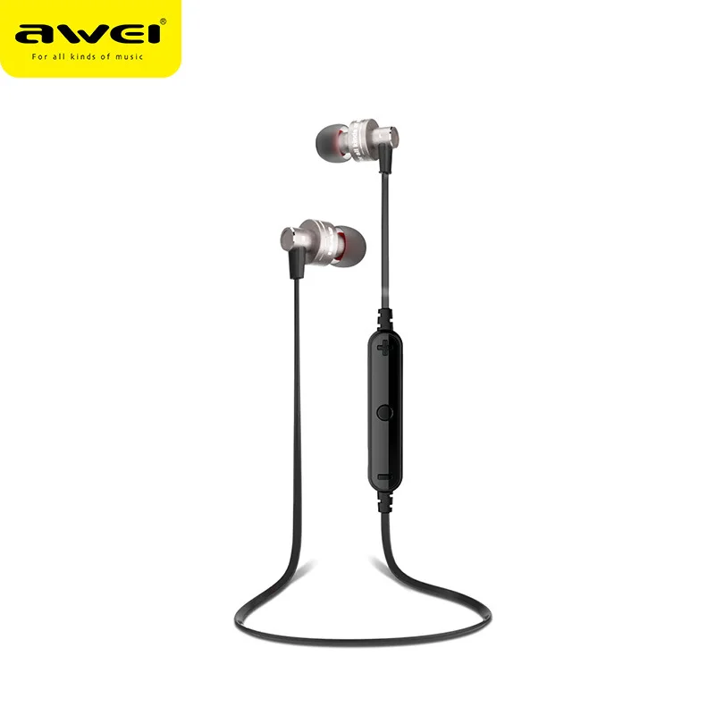 

Original Awei Stereo Bluetooth Earphone Wireless Headphone Running Sport Earpods for iPAD,Computer for iPhone ,Samsung ,Xiaomi