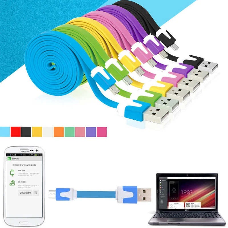 Micro USB Cable for Samsung HTC Huawei Lenovo Xiaomi Meizu Smart font b Android b font