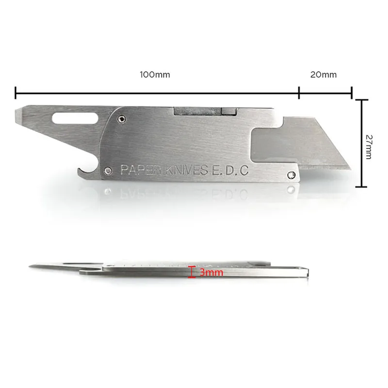 Бритвенный инструмент для букв, режущего мульти-посылки, лезвие, карманная посылка, универсальный острый нож для бумаг, многофункциональный нож