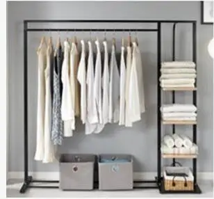 

Floor hanger. Bedroom coat and hat rack. Simple hanging clothes rack..