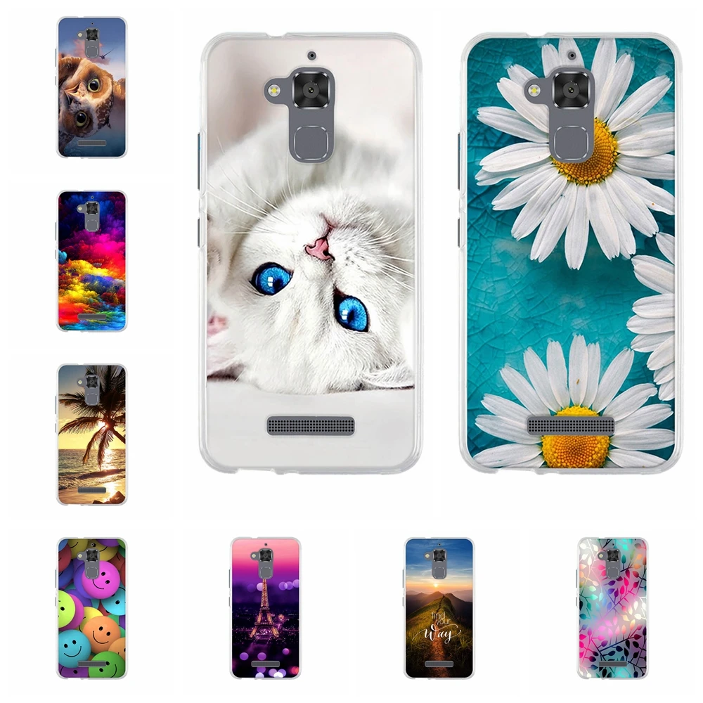

TPU Case For Asus Zenfone 3 Max ZC520TL Case Soft Silicone Cover For Asus Zenfone 3 Max ZC520TL 5.2" Fundas Cute Pattern bumper