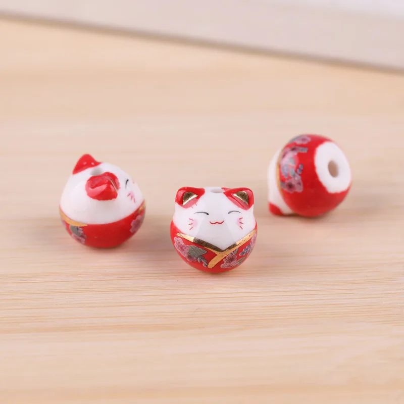 Керамические креативные счастливый кот подарок на день рождения милые украшения для офиса
