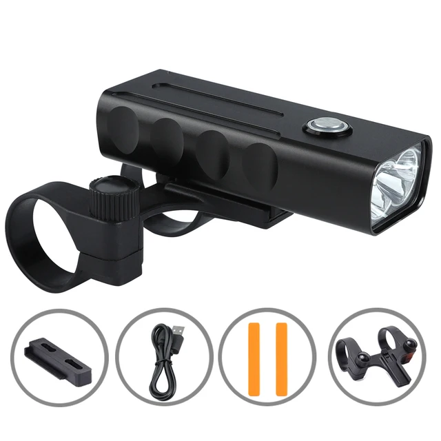 Best Offers Usb Rechargeable Bicycle Light Front 2 XML T6 Led Bicycle Headlight Mount Cycling Flashlight With Central Bracket Holder        