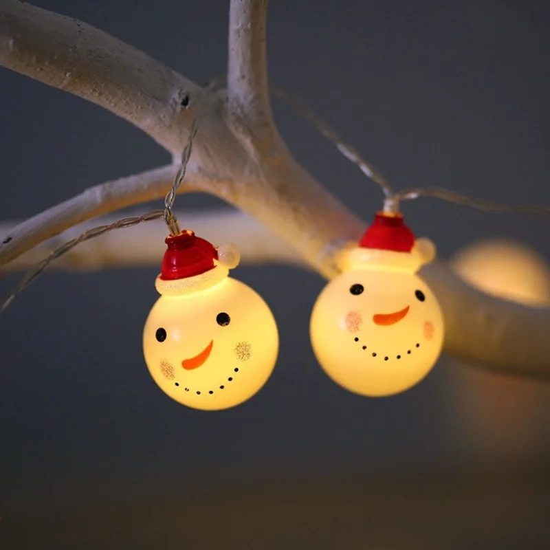Muñeco De nieve 1 m 10 Luces Led decoración Luces De Navidad al aire libre Luci Natale Año Nuevo guirnalda cadena Luces De Navidad, J Muñeco De nieve 1 m 10 Luces Led decoración Luces De Navidad al aire libre Luci Natale Año Nuevo guirnalda cadena Luces De Navidad, J