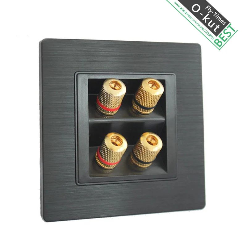 ﻿Buy A8 036 four hole audio amplifier and audio wall socket speaker