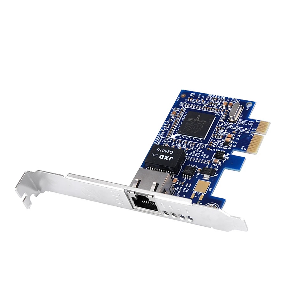 

Diewu 5721 PCI express network interface card gigabit lan card