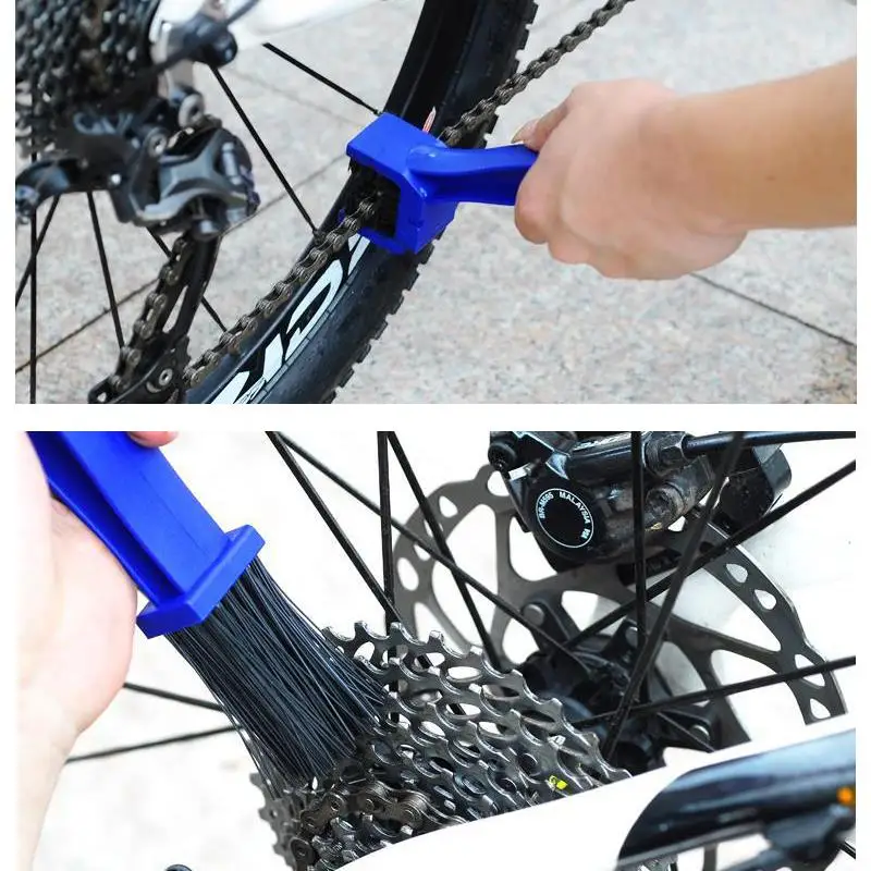 Chain Wheel Cleaning Brush Motorcycle Bike Bicycle Motocross Motorbike