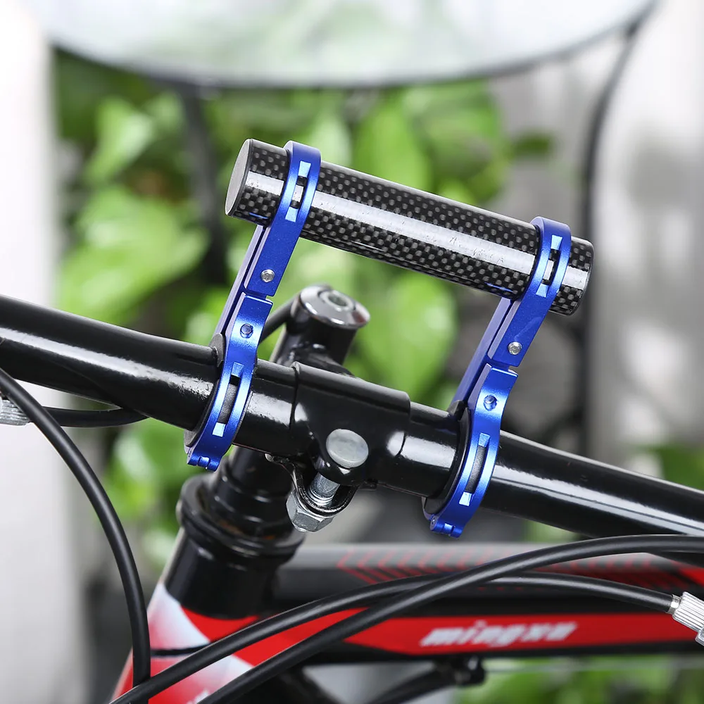Road Bicycle Double Handlebar Extended Mount Carbon Fiber Extender